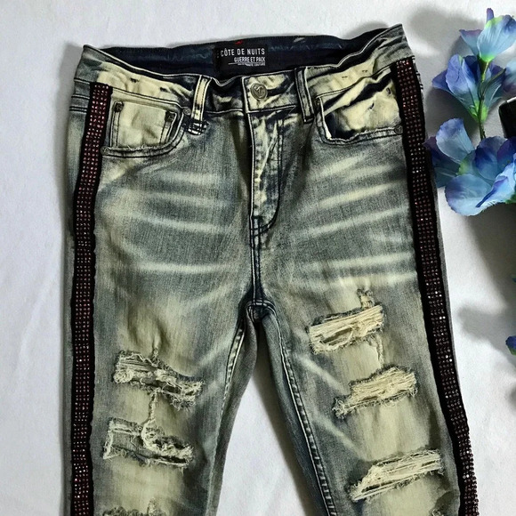 Cote De Nuits NWOT Ankle Skinny Jeans for Juniors/Women 7/28 - Picture 3 of 10